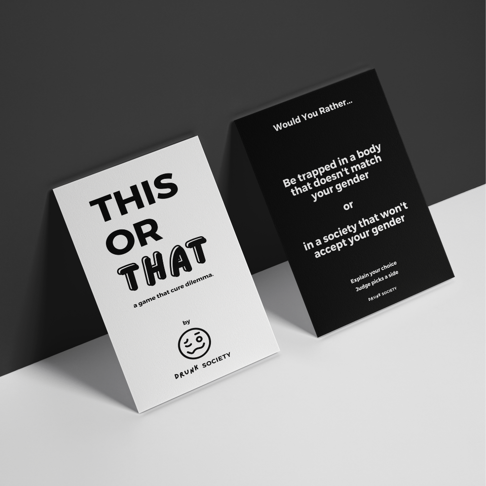 This Or That Party Card Game [Pre-Order - Shipping Out By 1st April]